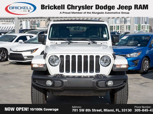 Used 2021 Jeep Wrangler Unlimited Sahara image 2