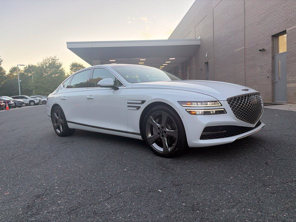Used 2021 Genesis G80 3.5T w/ Prestige Package RWD image 3