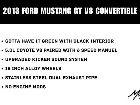 Used 2013 Ford Mustang GT RWD image 2