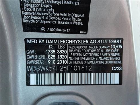 Used 2006 Mercedes-Benz SLK 280 image 23