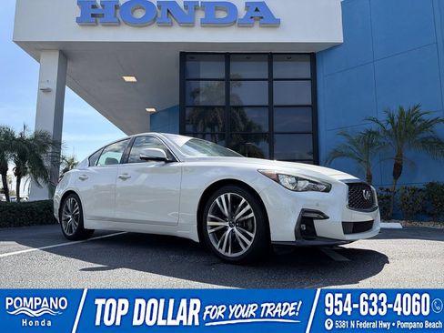 Used 2022 INFINITI Q50 Sensory RWD image 1