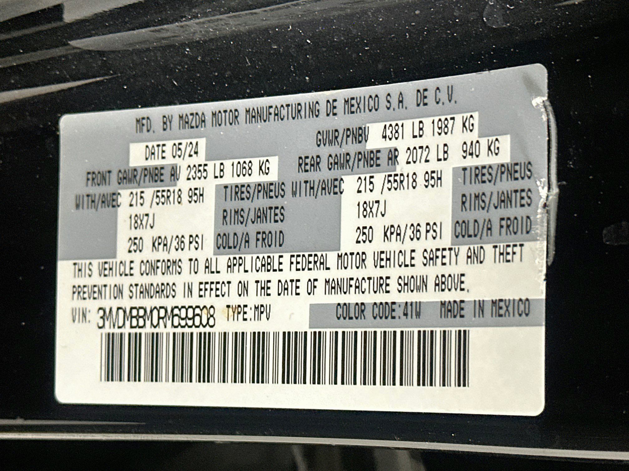 Used 2024 MAZDA CX-30 AWD 2.5 S w/ Select Sport Pkg image 12