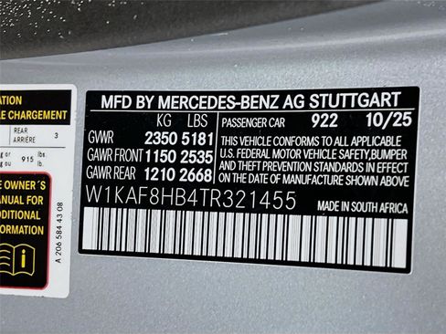 New 2026 Mercedes-Benz C 43 AMG AMG C 43 image 31