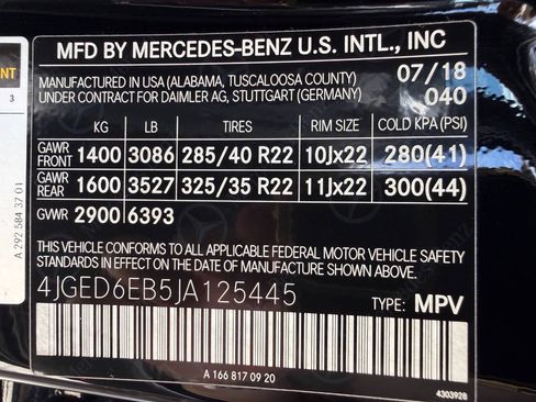 Used 2018 Mercedes-Benz GLE 43 AMG 4MATIC Coupe image 60