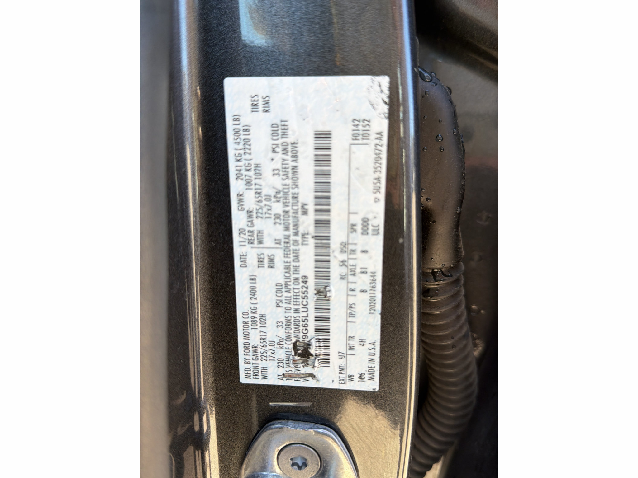 Used 2020 Ford Escape SE AWD/4WD image 32