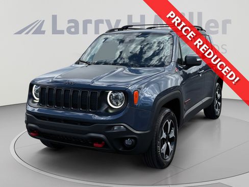 Used 2020 Jeep Renegade Trailhawk w/ UConnect 8.4 Nav Group AWD/4WD image 1