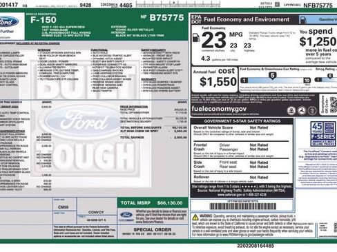 Used 2022 Ford F150 XLT w/ Equipment Group 302A High image 6