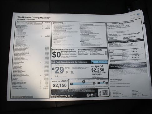 New 2026 BMW X3 xDrive30 w/ Premium Package image 24
