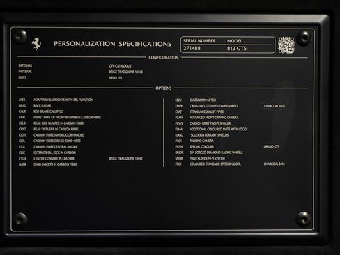 Used 2022 Ferrari 812 GTS RWD image 31