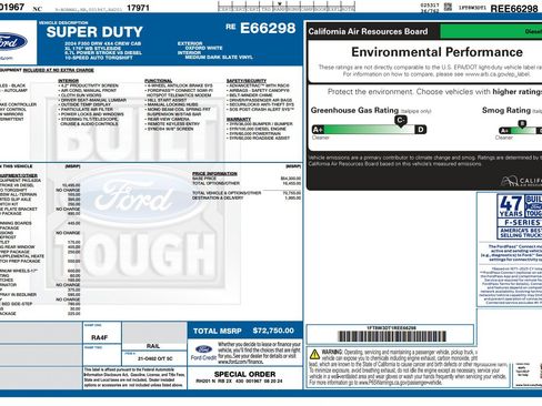 Used 2024 Ford F350 XL AWD/4WD image 73