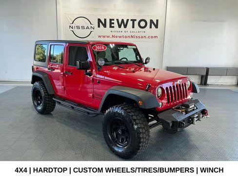 Used 2016 Jeep Wrangler Unlimited Sport w/ Quick Order Package 24S AWD/4WD image 1