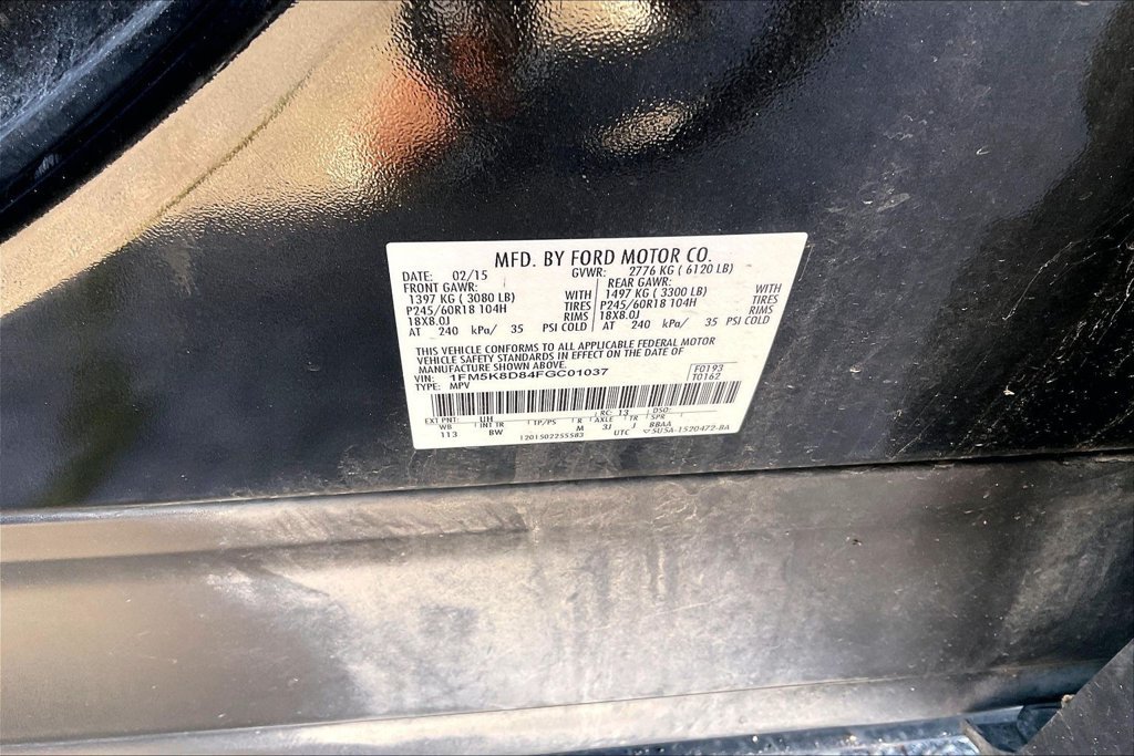Used 2015 Ford Explorer XLT w/ Equipment Group 202B AWD/4WD image 5