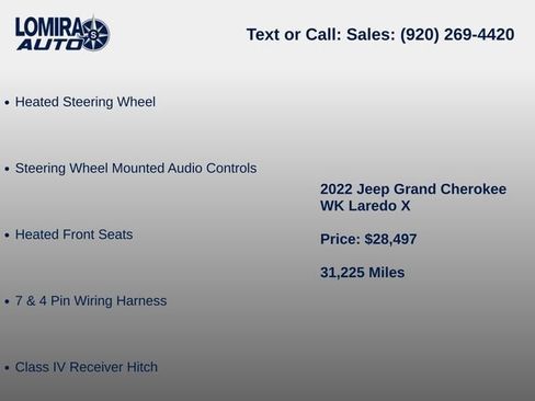 Used 2022 Jeep Grand Cherokee Altitude AWD/4WD image 10