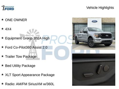 Used 2023 Ford F150 XLT w/ Equipment Group 302A High image 5