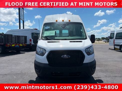 Used 2023 Ford Transit 350 148 High Roof Extended DRW RWD image 6