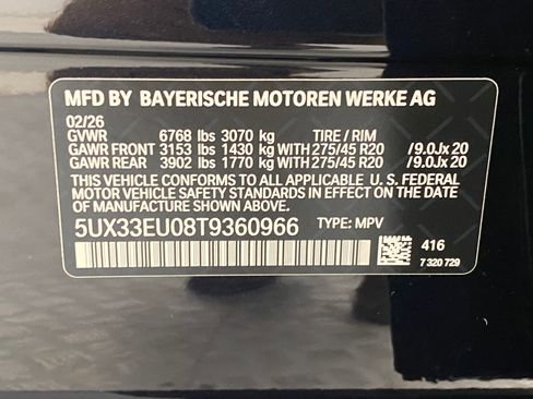 New 2026 BMW X5 M60i AWD/4WD image 23