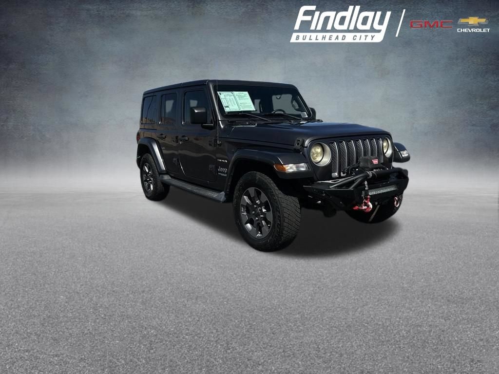 Used 2018 Jeep Wrangler Unlimited Sahara AWD/4WD image 1