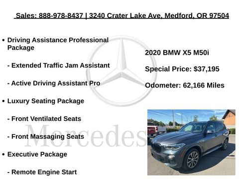Used 2020 BMW X5 M50i w/ Executive Package AWD/4WD image 6