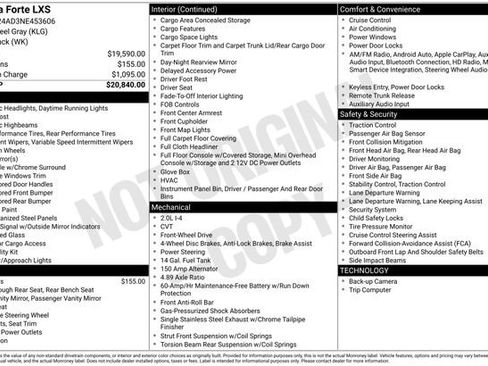 Used 2022 Kia Forte LXS image 7