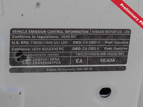 Used 2020 Nissan Versa SV FWD image 21