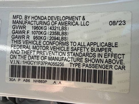 Used 2023 Honda Accord EX image 47