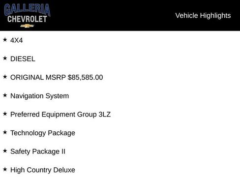 Used 2023 Chevrolet Silverado 3500 High Country w/ Z71 Off-Road Package AWD/4WD image 5