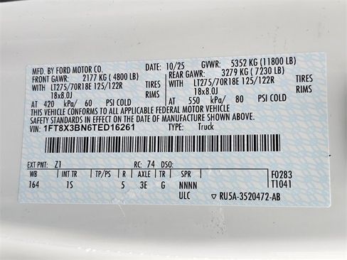 New 2026 Ford F350 XL w/ STX Appearance Package image 30