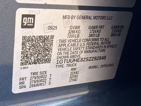 Certified 2025 GMC Sierra 1500 Denali Ultimate AWD/4WD image 22