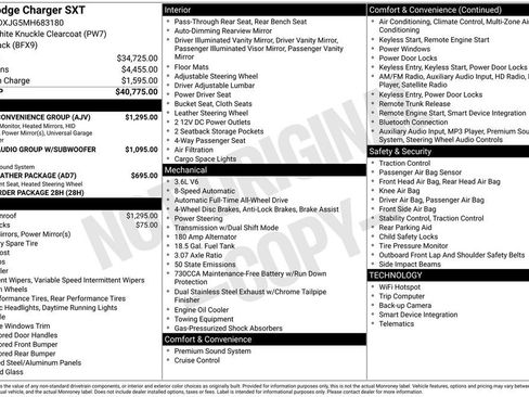 Used 2021 Dodge Charger SXT w/ Driver Convenience Group image 7