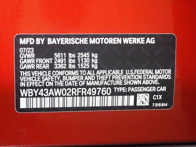 Used 2024 BMW i4 eDrive35 w/ Premium Package RWD image 79