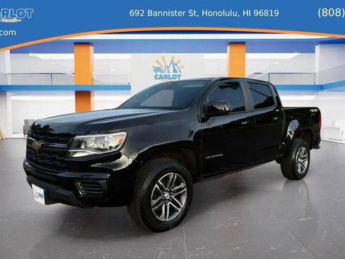 Used 2021 Chevrolet Colorado W/T w/ Custom Special Edition AWD/4WD image 2