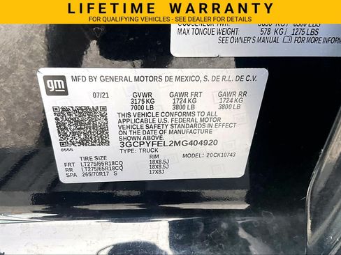 Used 2021 Chevrolet Silverado 1500 LT Trail Boss AWD/4WD image 36