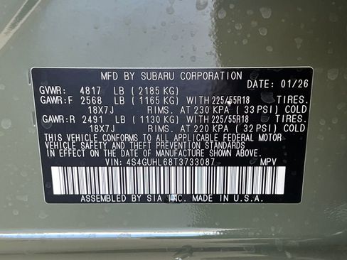 New 2026 Subaru Crosstrek 2.5i Limited image 30