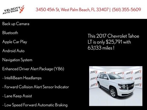 Used 2017 Chevrolet Tahoe LT image 29