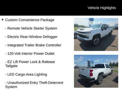 Used 2024 Chevrolet Silverado 2500 Custom w/ Custom Convenience Package AWD/4WD image 15