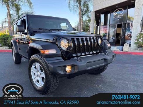 Used 2022 Jeep Wrangler Unlimited Sport AWD/4WD image 1