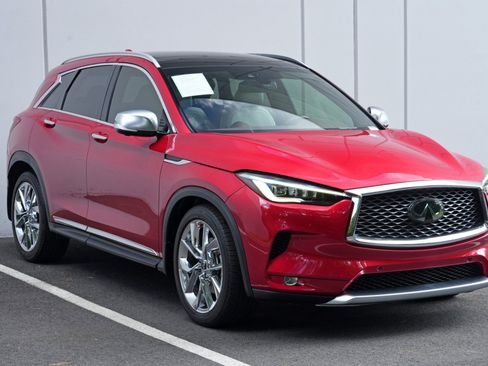 Used 2021 INFINITI QX50 Autograph w/ Premium White Leather Package FWD image 56