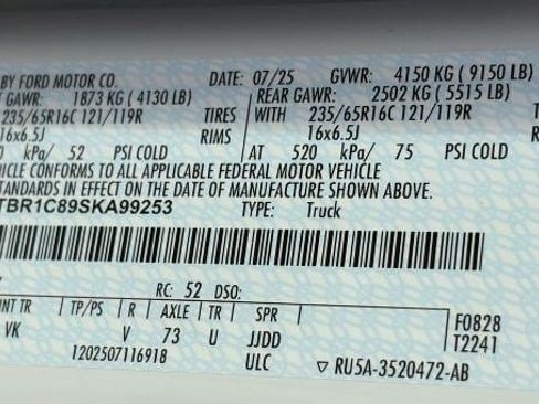 New 2025 Ford Transit 250 Base w/ Load Area Protection Package image 25