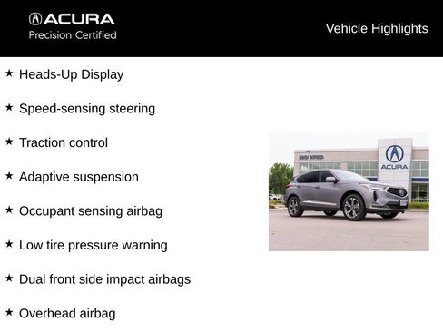 Certified 2023 Acura RDX AWD w/ Advance Package image 9