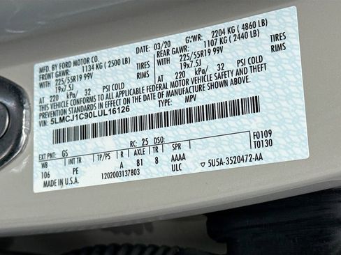 Used 2020 Lincoln Corsair FWD image 44