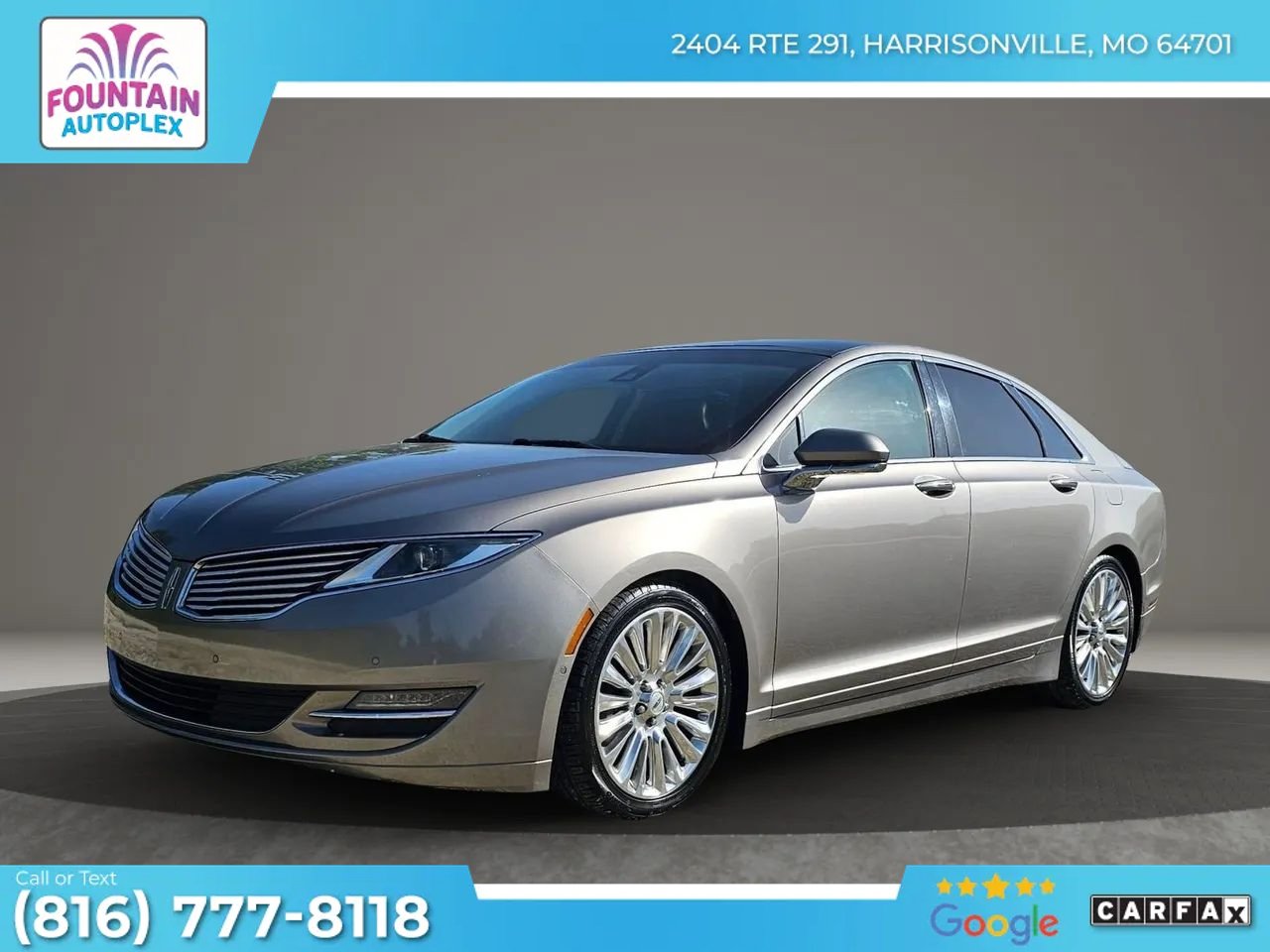 Used 2016 Lincoln MKZ w/ Equipment Group 300A Reserve FWD image 1