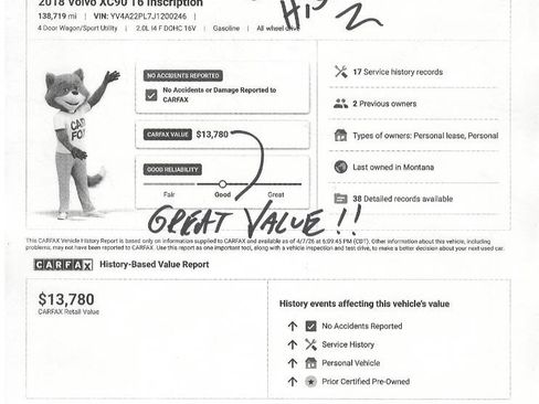 Used 2018 Volvo XC90 T6 Inscription w/ Convenience Package image 23