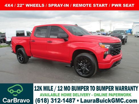 Used 2022 Chevrolet Silverado 1500 Custom image 1