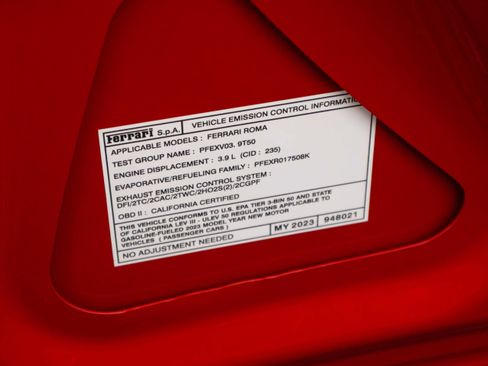 Certified 2023 Ferrari Roma image 38