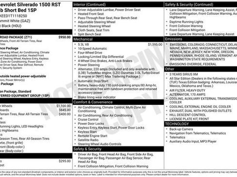 New 2026 Chevrolet Silverado 1500 RST w/ Z71 Off-Road Package image 27