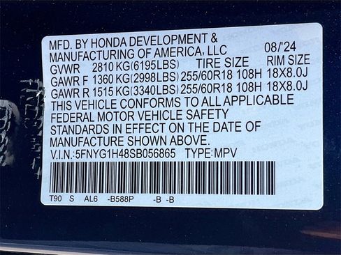 Used 2025 Honda Pilot EX-L image 33