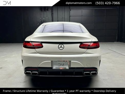 Used 2019 Mercedes-Benz S 63 AMG 4MATIC Coupe w/ Carbon Fiber Exterior Package image 6