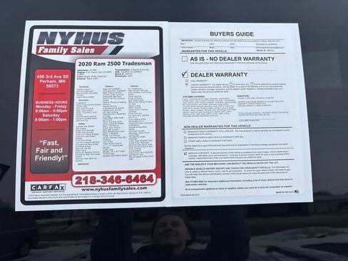 Used 2020 RAM 2500 Tradesman image 46