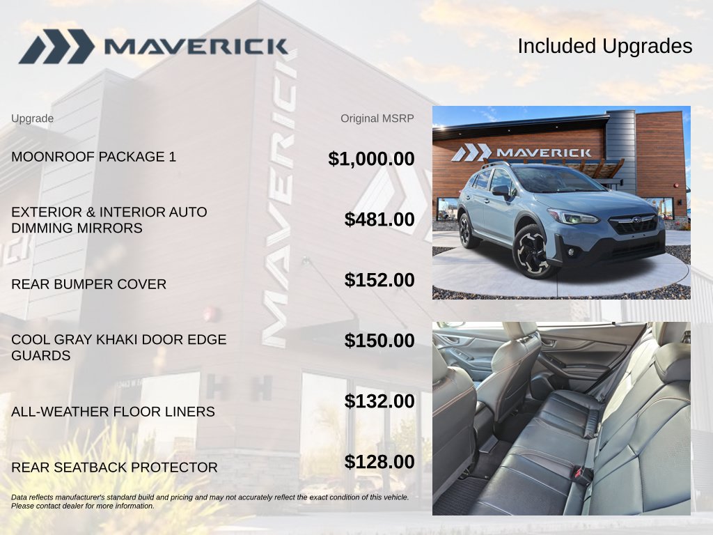 Used 2022 Subaru Crosstrek 2.5i Limited w/ Moonroof Package 1 AWD/4WD image 6