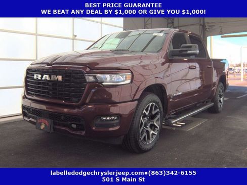 Used 2025 RAM 1500 Laramie w/ Sport Appearance Package image 1